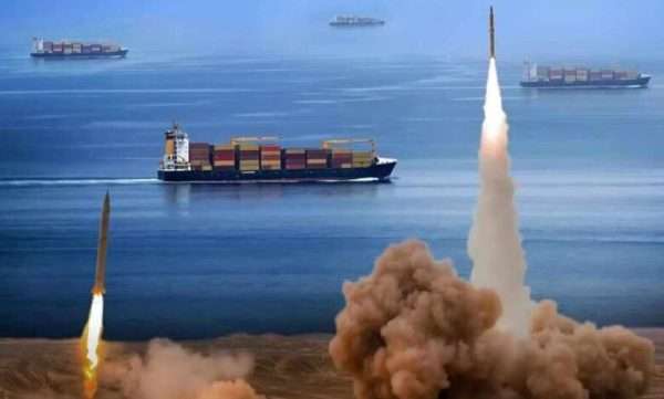 تدمير مسيرتين وصاروخا باليستيا أطلقه الحوثيون فوق البحر الأحمر