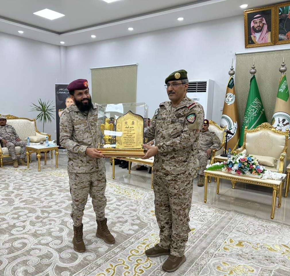 قيادة محور مران تكرم قائد قوة جازان اللواء الركن خميس الزهراني