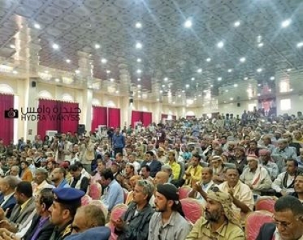 قبايل ابين تخرج عن صمتها.. وتدعو التحالف العربي الى حسم الحرب.