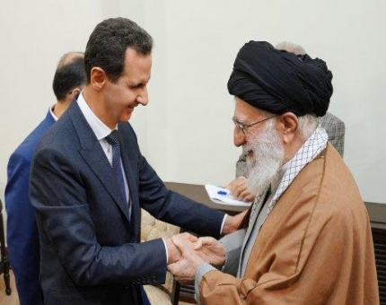 بشار الأسد في إيران
