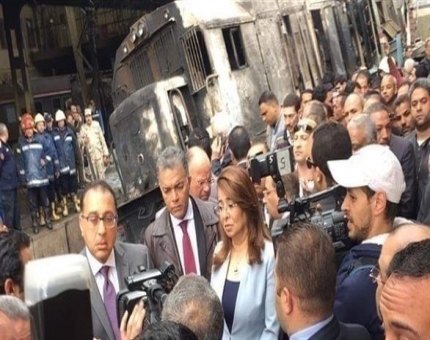 20 قتيلاً و40 مصاباً في حريق محطة مصر بالقاهرة