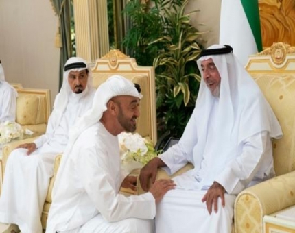 ظهور رئيس الإمارات بعد غياب طويل
