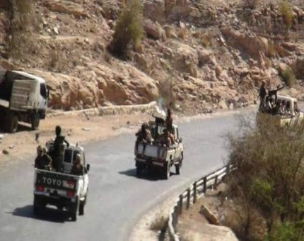 خلافات بينية حوثية أشعلها تقدم القوات الحكومية بأزارق الضالع