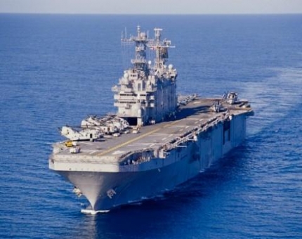 أميركا ترسل سفينة برمائية هجومية للخليج