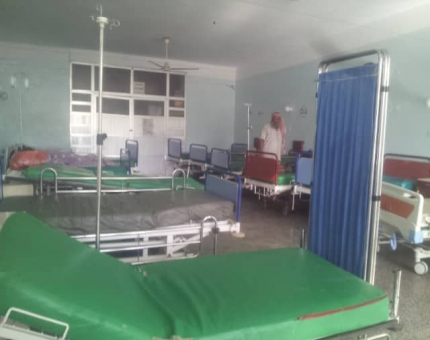 وزير الصحة  يوجه  بدعم مستشفيات الضالع