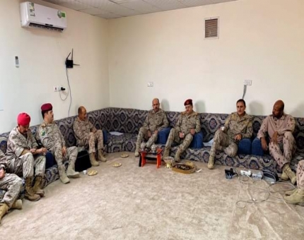 المقدشي يؤكد المضي نحو استكمال بناء المؤسسة العسكرية وفق أسس وطنية