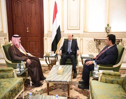 خلال استقباله السفير السعودي.. الرئيس يؤكد متانة وعمق العلاقات الأخوية المميزة مع المملكة