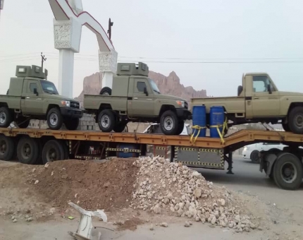 قوة عسكرية سعودية في طريقها الى عدن