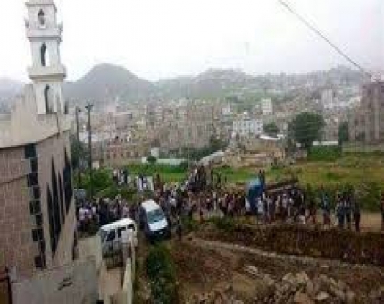 الحوثي يسرق المقابر في محافظة اب